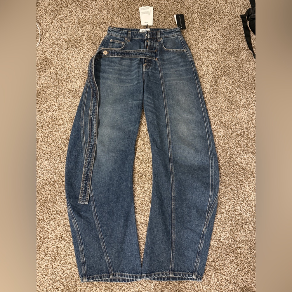 JEAN PAUL GAULTIER high-rise wide-leg jeans